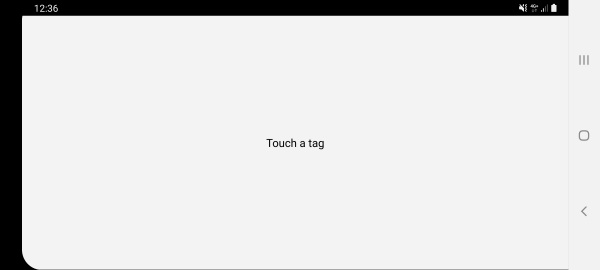 Annotated URL NFC main screen