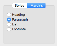 macOS style tab widgets