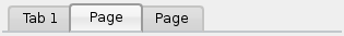 Image of overlapped tabs