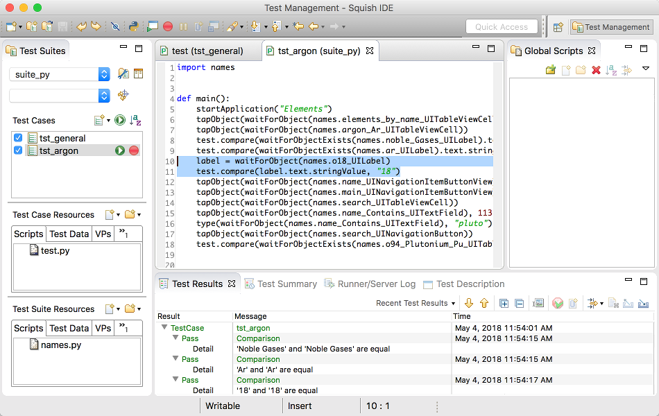 Manually entered verification points