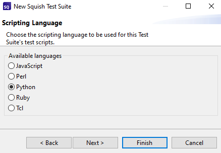 "Scripting Language page"
